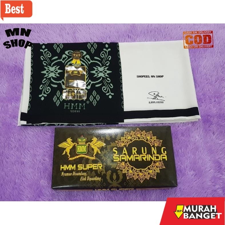 Sarung idaman- SARUNG SAMARINDA HMM/SARUNG SAMARINDA PUTIH/SARUNG SHOLAT/SARUNG SANTRI/SARUNG DEWASA