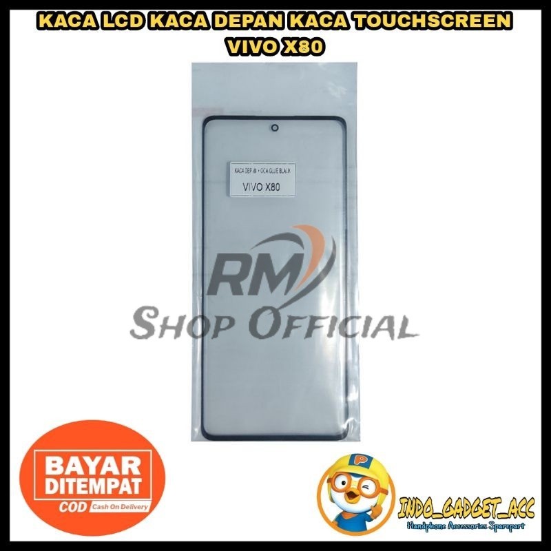 KACA LCD KACA DEPAN KACA TOUCHSCREEN VIVO X80