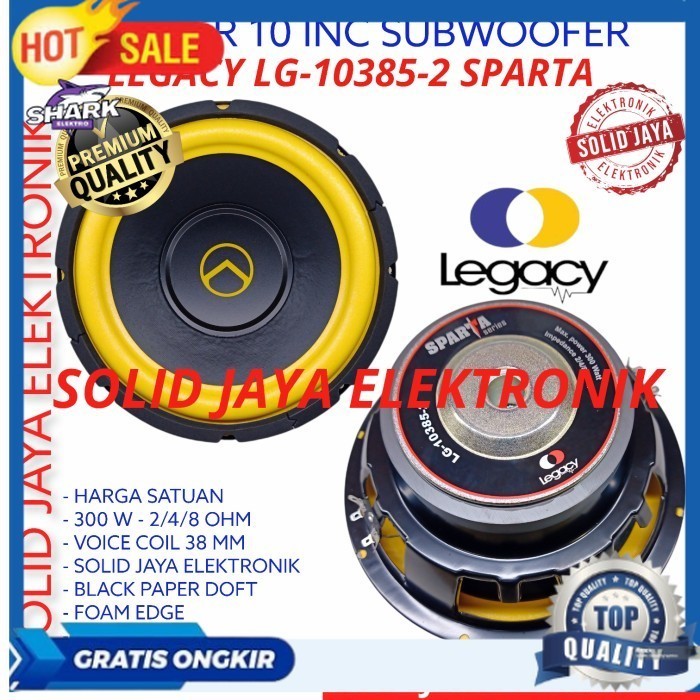 Subwoofer best sale legacy 10