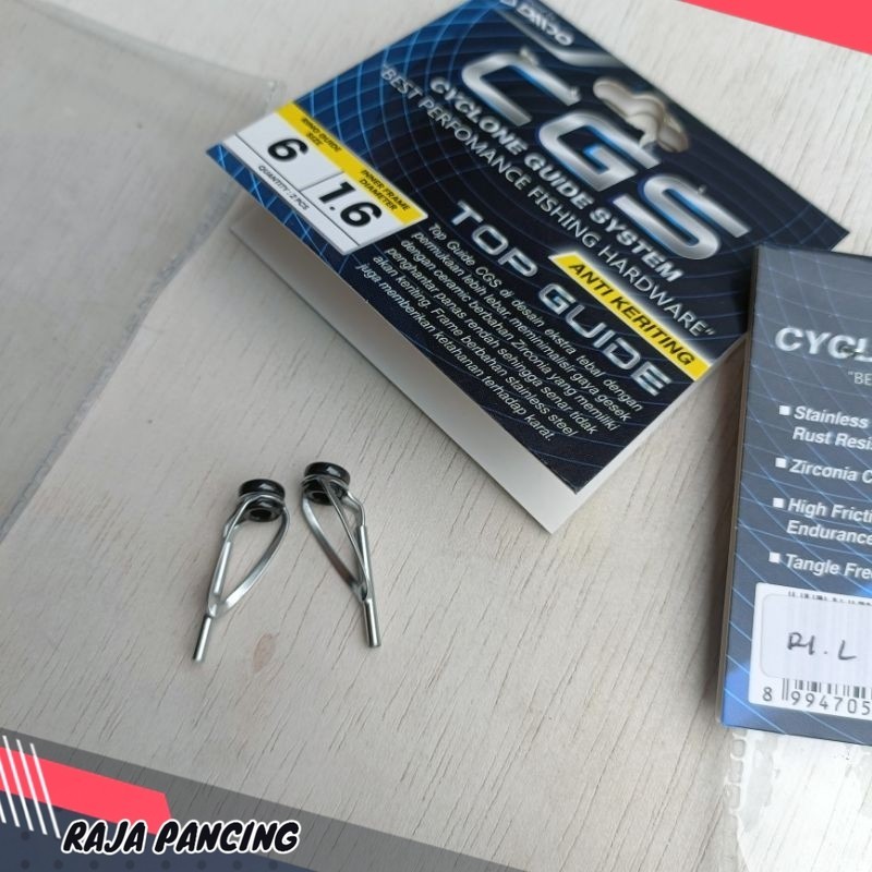 Cincin ring joran pancing pct mamarit doubel keramik - Mamarit Fuji untuk ujung joran