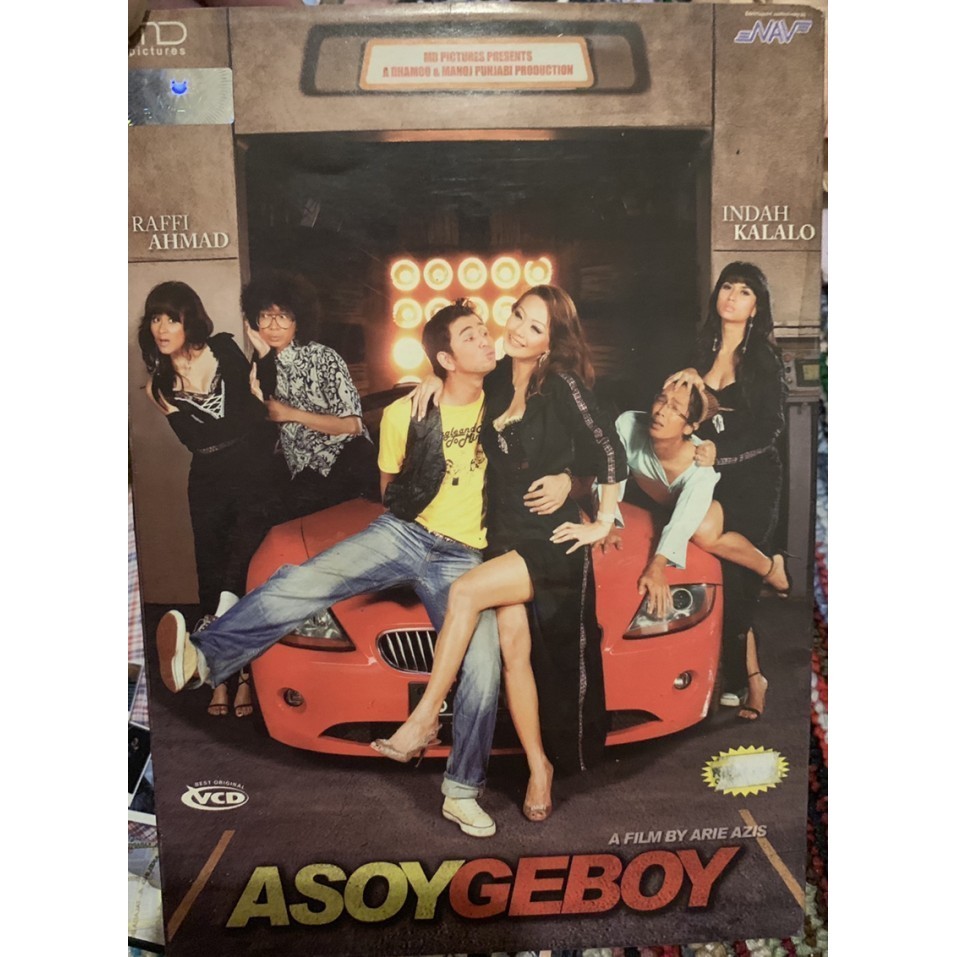VCD ORIGINAL ASOY GEBOY - RAFFI AHMAD INDAH KALALO BKN MAJALAH