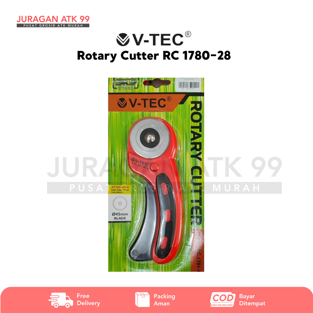 

Rotary Cutter Pemotong Putar V-Tec RC 1780-28