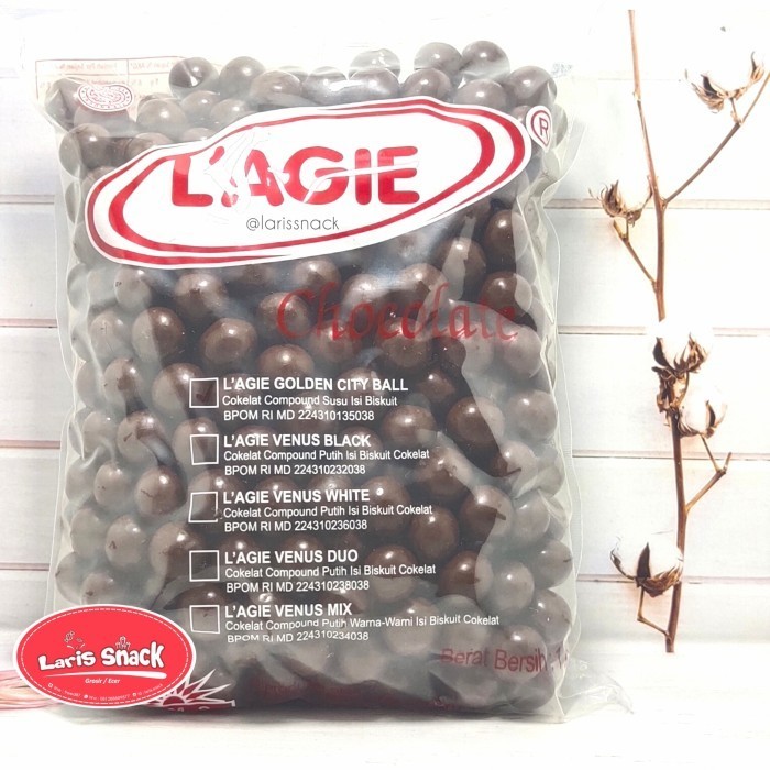 

Coklat Lagie Choco Ball Golden City 1000gr