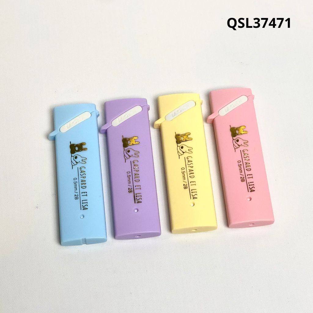 

Refil Pencil Mechanic M&G Gaspard et Lisa Isi Pensil Mekanik 2B Tip 0.5 mm #QSL37471 Warna Pastel - Satuan- SHSNP