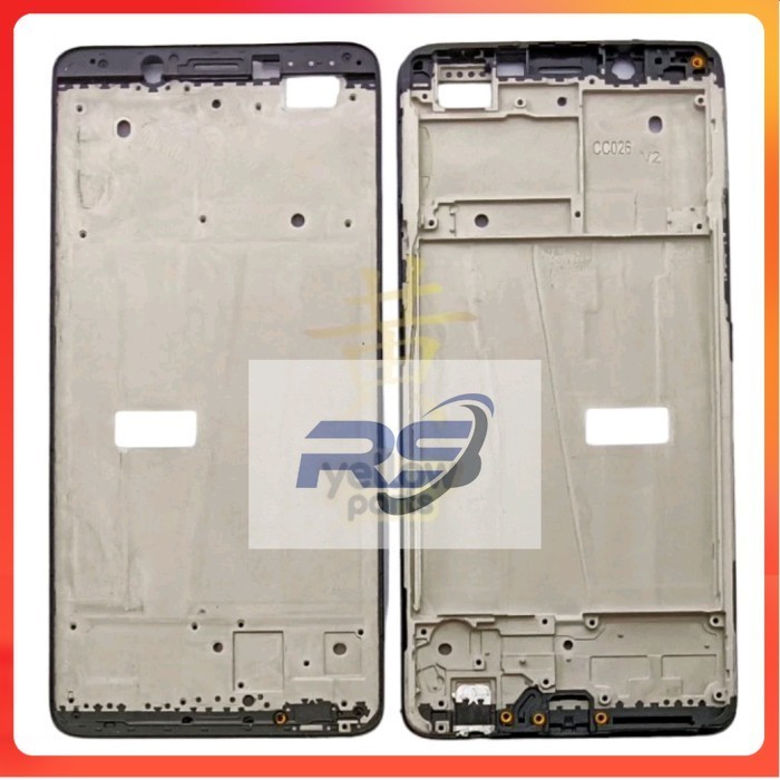 FRAME BEZZEL TULANG TENGAH DUDUKAN LCD OPPO F7 YOUTH ORIGINAL