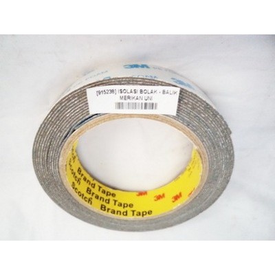

Isolasi 3M Bolak Balik / Double Tape Warna Putih