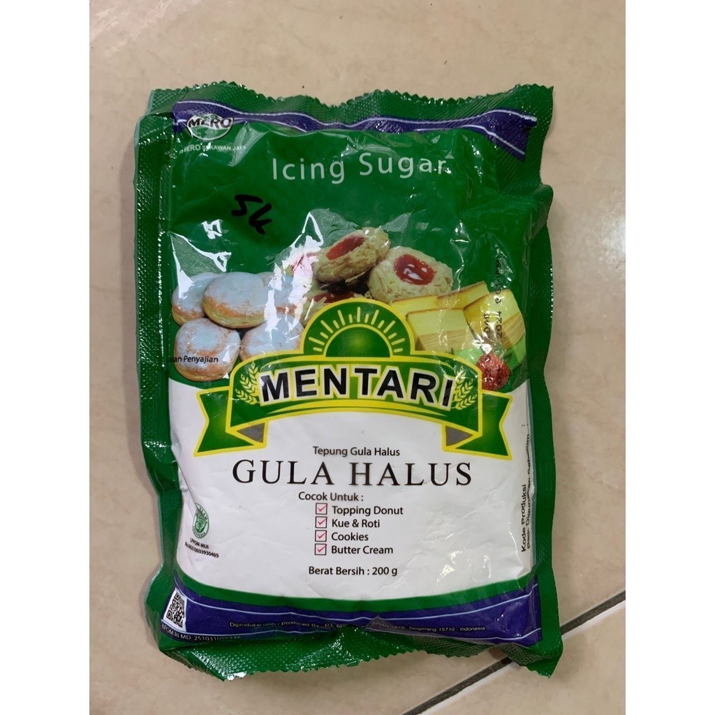 

Gula Halus Cap Segitiga Emas 200gr