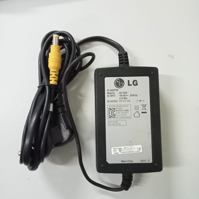 ADAPTOR LG 3A 5V