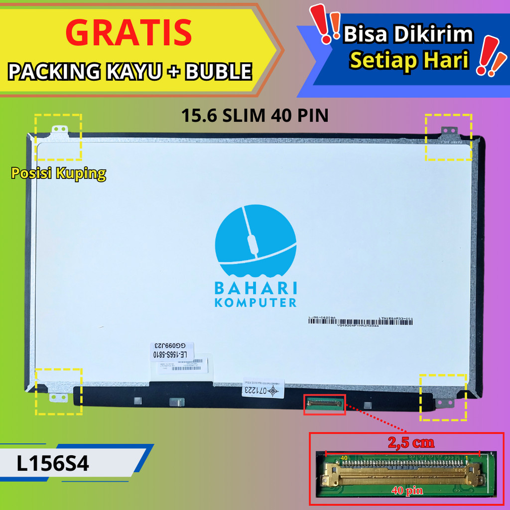 Layar LCD LED laptop Asus X555L X550LA X555LF