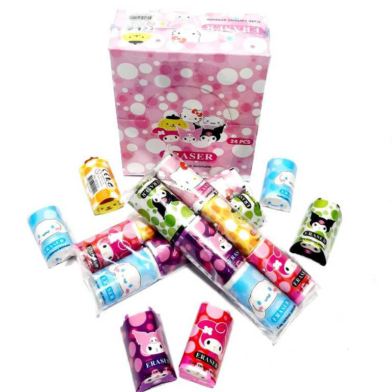 

Harga Grosir ( 1 packs/ 6pcs) Penghapus Pensil ERASER KD-120SLD