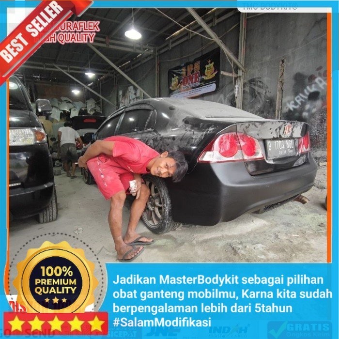 Aksesoris Bemper Mobil paket upgrade bodykit honda civic fd bodikit honda civic fd type r