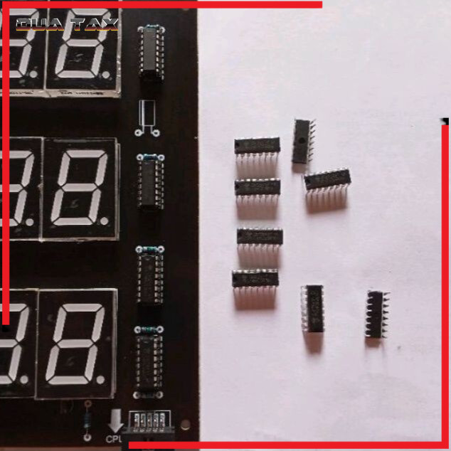 IC SN74HC595N Kualitas Original Untuk Display Pom Mini Layar Seven Segmen Pertamini