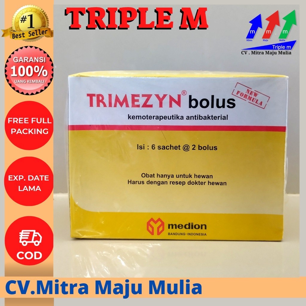 TRIMEZYN BOLUS 1 Box Medion MitraMajuMulia