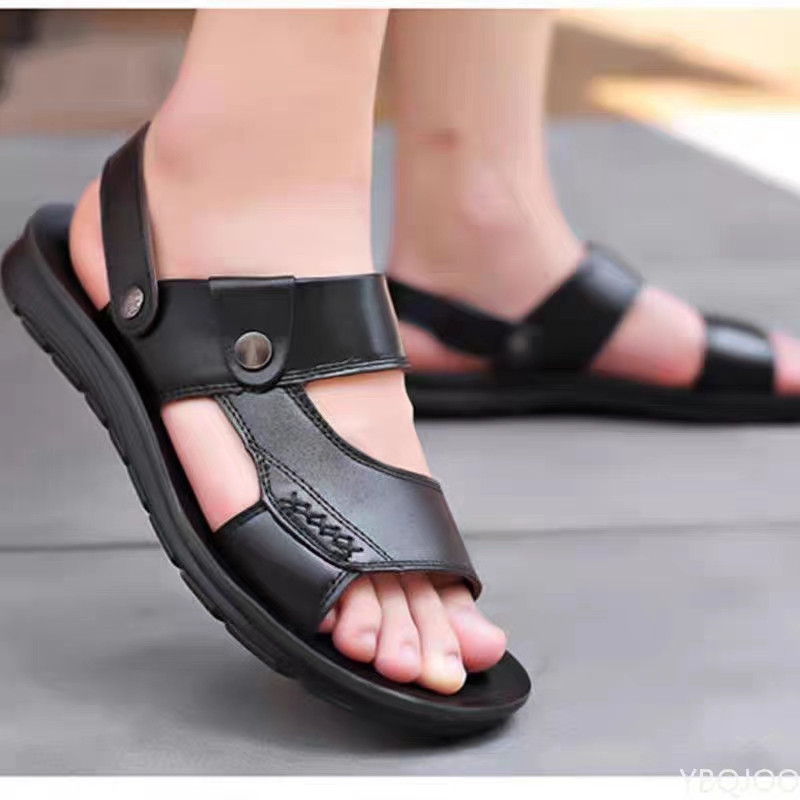 Sandal slop pria kulit REVA SANDAL KULIT PRIA TERBARU SANDAL SLOP  PRIA KULIT ORIGINAL