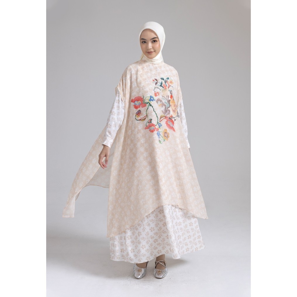 Dress - Bungaya Dress - RiaMiranda - Ecru, S-M
