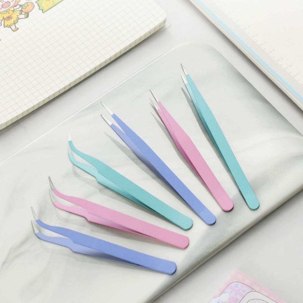 

GS - Pinset Lengkung/Lurus Tweezer Penjepit Stiker Gundam STY7019