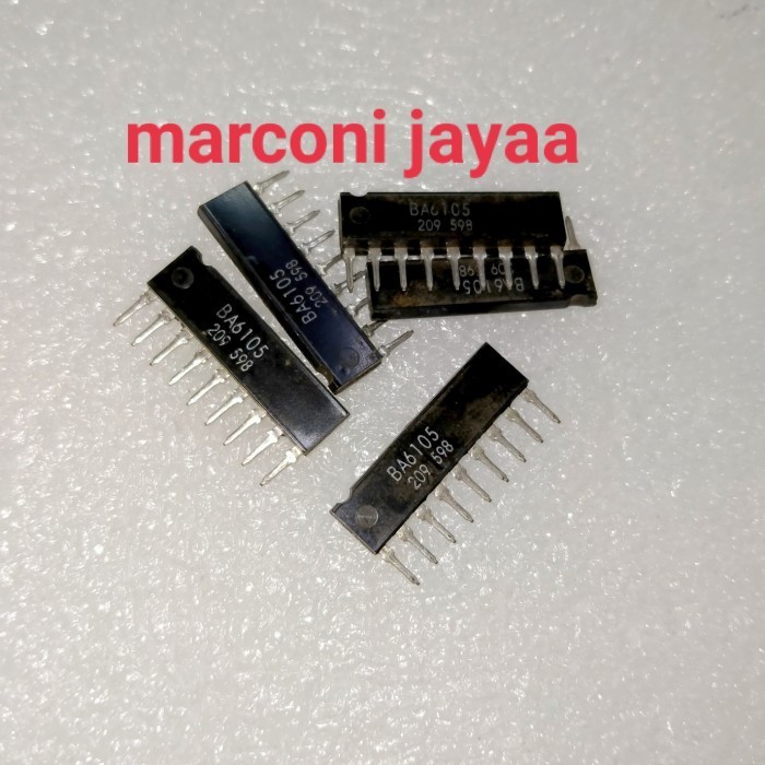 IC BA 6105 sisir 9pin Spare Parts Electro Components