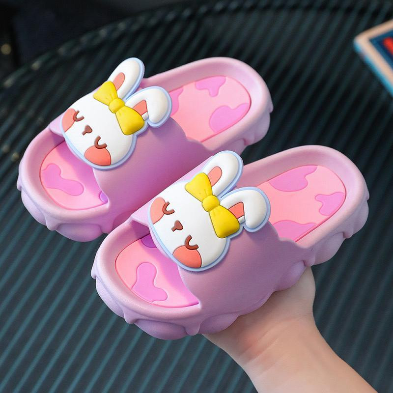 KIYOWO BUNNY Sendal Slop Rabbit Anak Perempuan Import kekinian 1-7 TAHUN