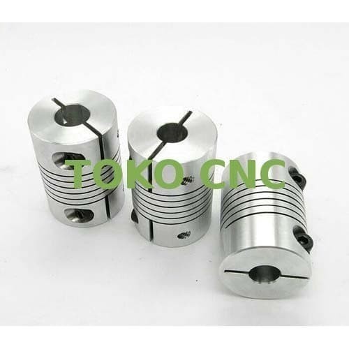 Flexible Shaft Coupling 8 mm x 12 mm Coupler D 32 mm L 40 mm KO71