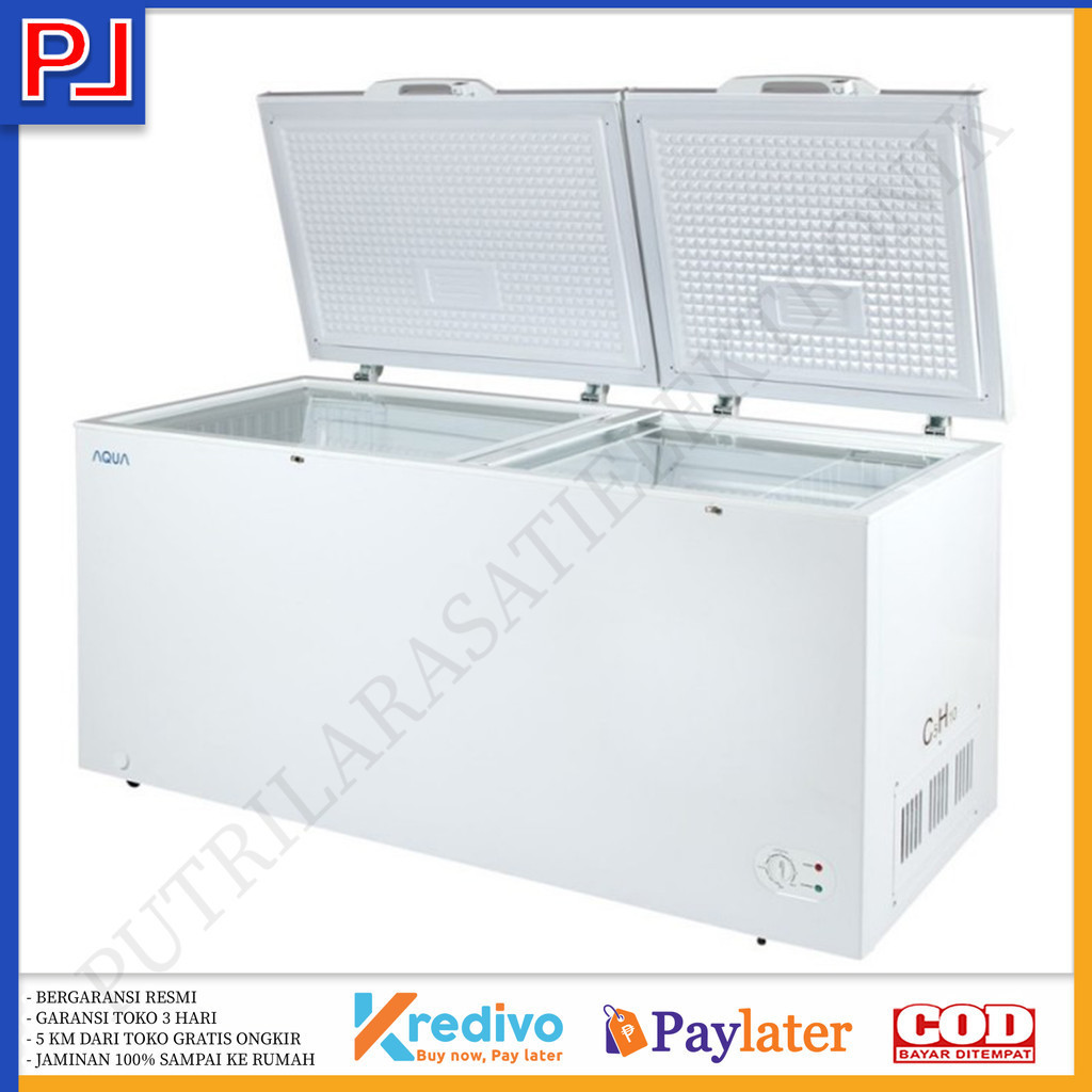 CHEST FREEZER AQUA AQF 725 EC / AQF-725EC Kapasitas besar
