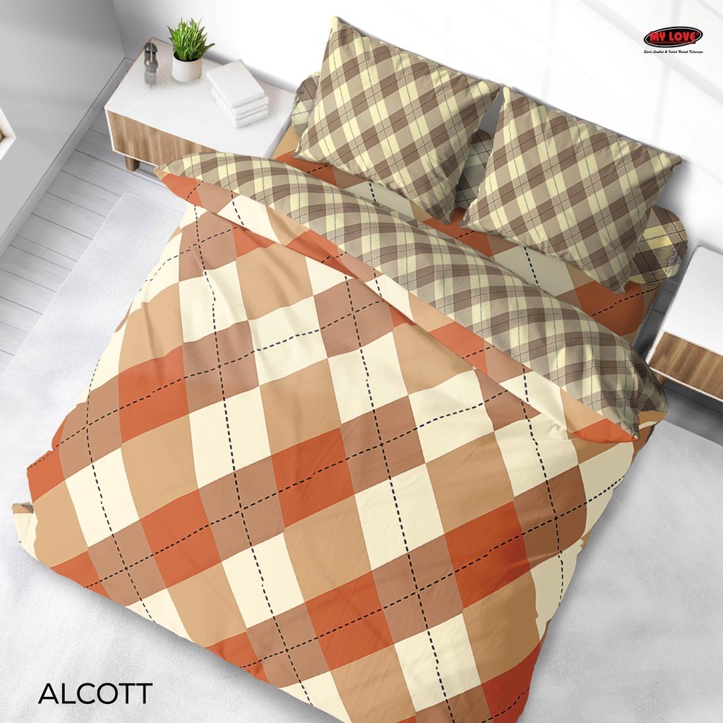 ALL NEW MY LOVE Bed Cover King Fitted 180x200 Alcott