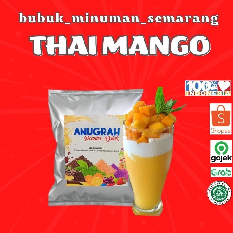 

Bubuk Minuman Thai Manggo 500gr manggaGratis Ongkir & COD