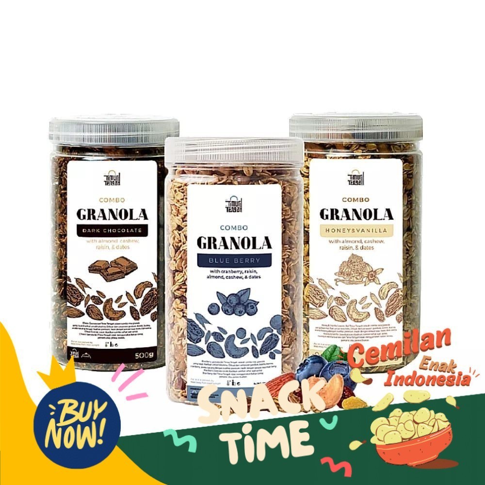 

Special Diskon Granola Timur Tengah 500gr cemilan diet sehat