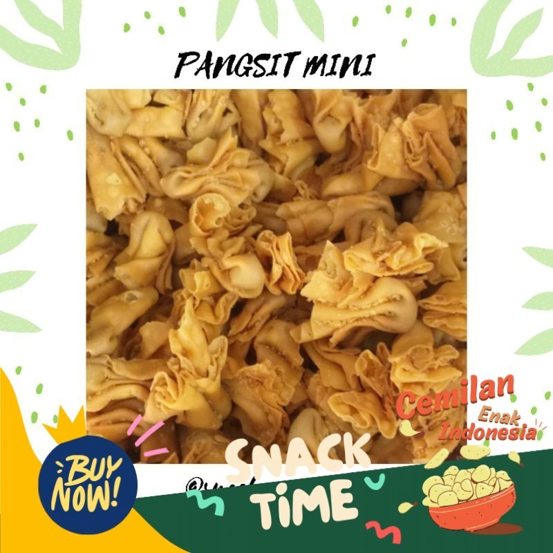 

Special Diskon SNACK KILOAN PANGSIT MINI 500 GRAM | CEMILAN MURAH MAKASSAR