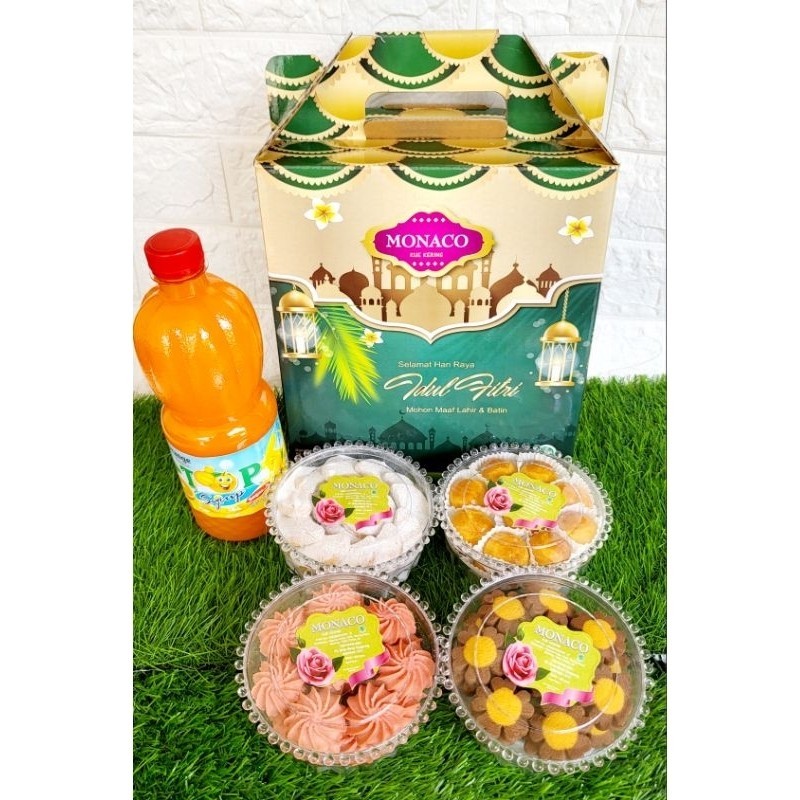 

DISKON Paket Kue kering Monaco plus sirup - Parcel lebaran - Parsel Idul Fitri