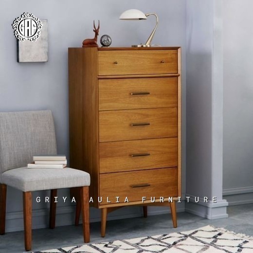 DRAWER CABINET KAYU JATI - BUFFET LACI MINIMALIS JATI - BUFET DRAWER