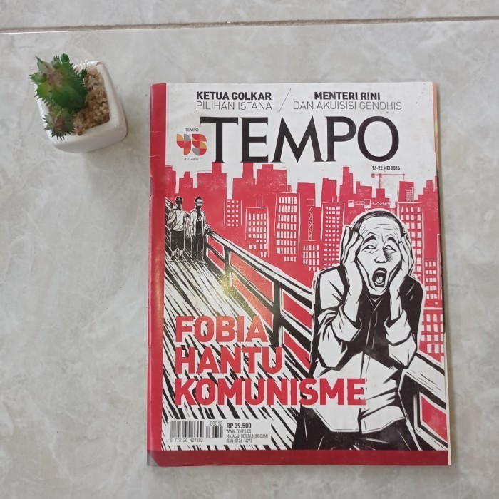 Majalah Tempo: Fobia Hantu Komunisme. Mei 2016