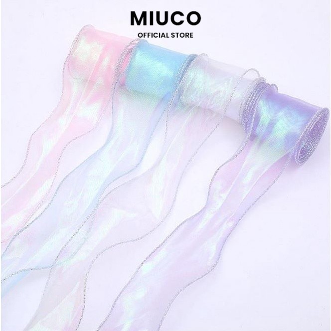 

MIUCO - PTA5 HOLOGRAM Pita Korea / Pita Colorful / Pita Kado Bunga Cantik Glossy Warna Warni No Cangkang