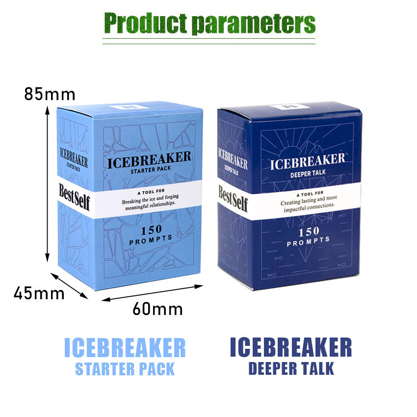 Icebreaker Deep Talk Conversations card