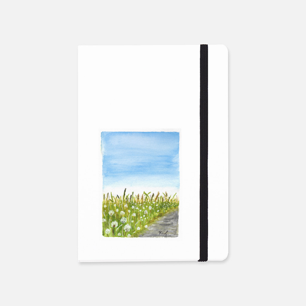 

Soft Cover Notebook Notebook notes lukisan cat air alam