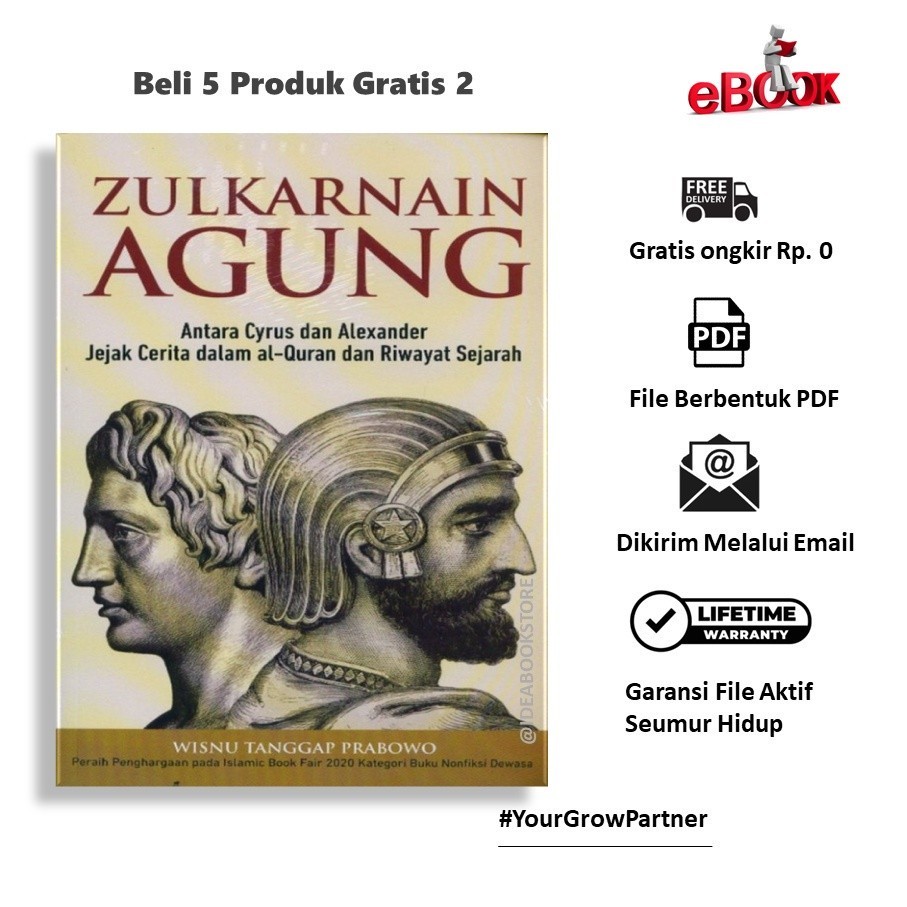 ZULKARNAIN AGUNG : Antara Cyrus dan Alexander, Jejak cerita dalam Alquran dan riwayat sejarah - Sagara