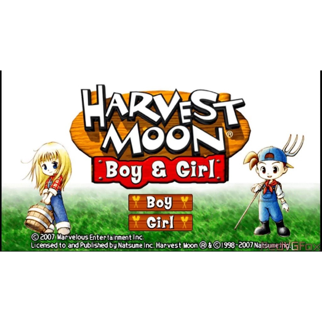 Harvest Moon - Boy & Girl (Back To Nature) Bahasa Indonesia | Game PSP untuk Android, PC, Laptop - G