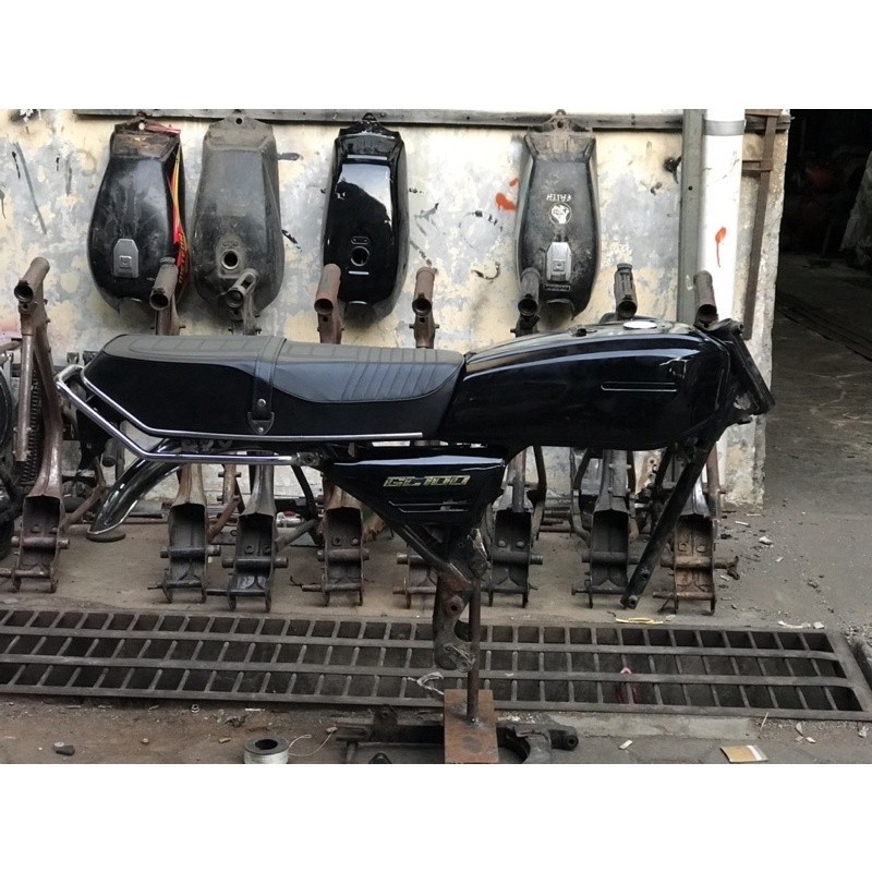 BODY SET RANGKA GL100 TATANAN BARU SESUAI DIFOTO