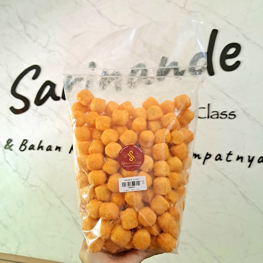 

SNACK CHIIKI BALL KEJU KEMASAN 400GR / SNACK BOLA-BOLA KEJU