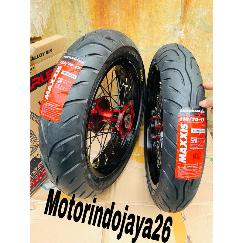Whellset Velg Ban Supermoto SCARLET CRF 150L wheelset supermoto CRF 150L