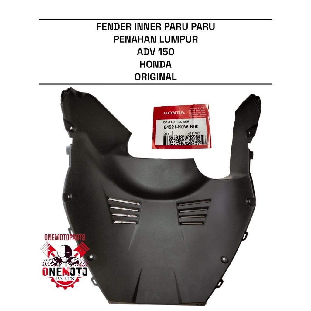 PARU PARU PENAHAN LUMPUR FENDER INNER ADV 150 AHM 64521-K0W-N00