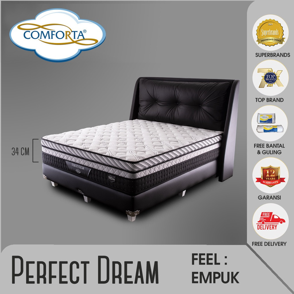 Comforta Kasur Spring Bed Perfect Dream