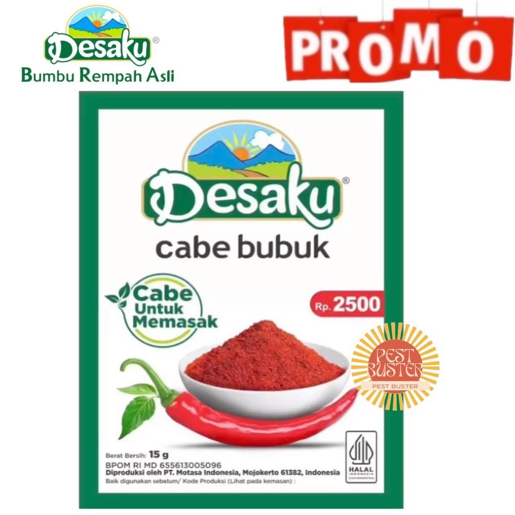 

BUMBU DAPUR INSTAN DESAKU CABE BUBUK