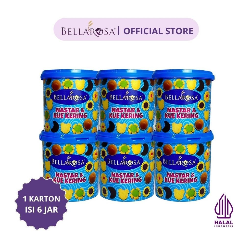 

Ecer 1 Ember Nastar & Kue Kering BELLAROSA