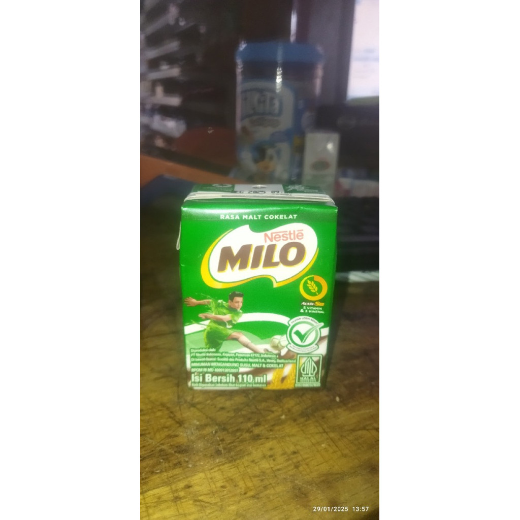 

Milo susu cair UHT 110 ml