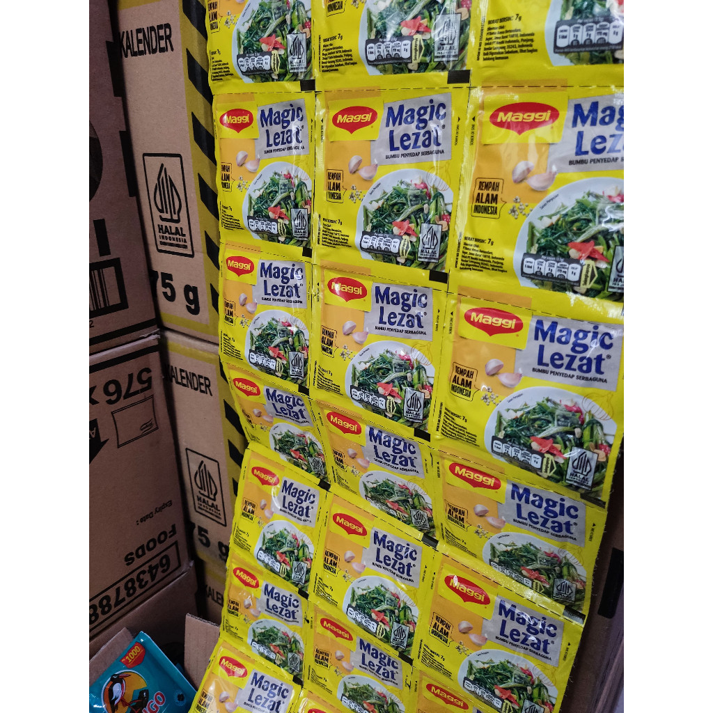 

MAGIC LEZAT BUMBU PENYEDAP 1 RENCENG ISI 12 Sachet