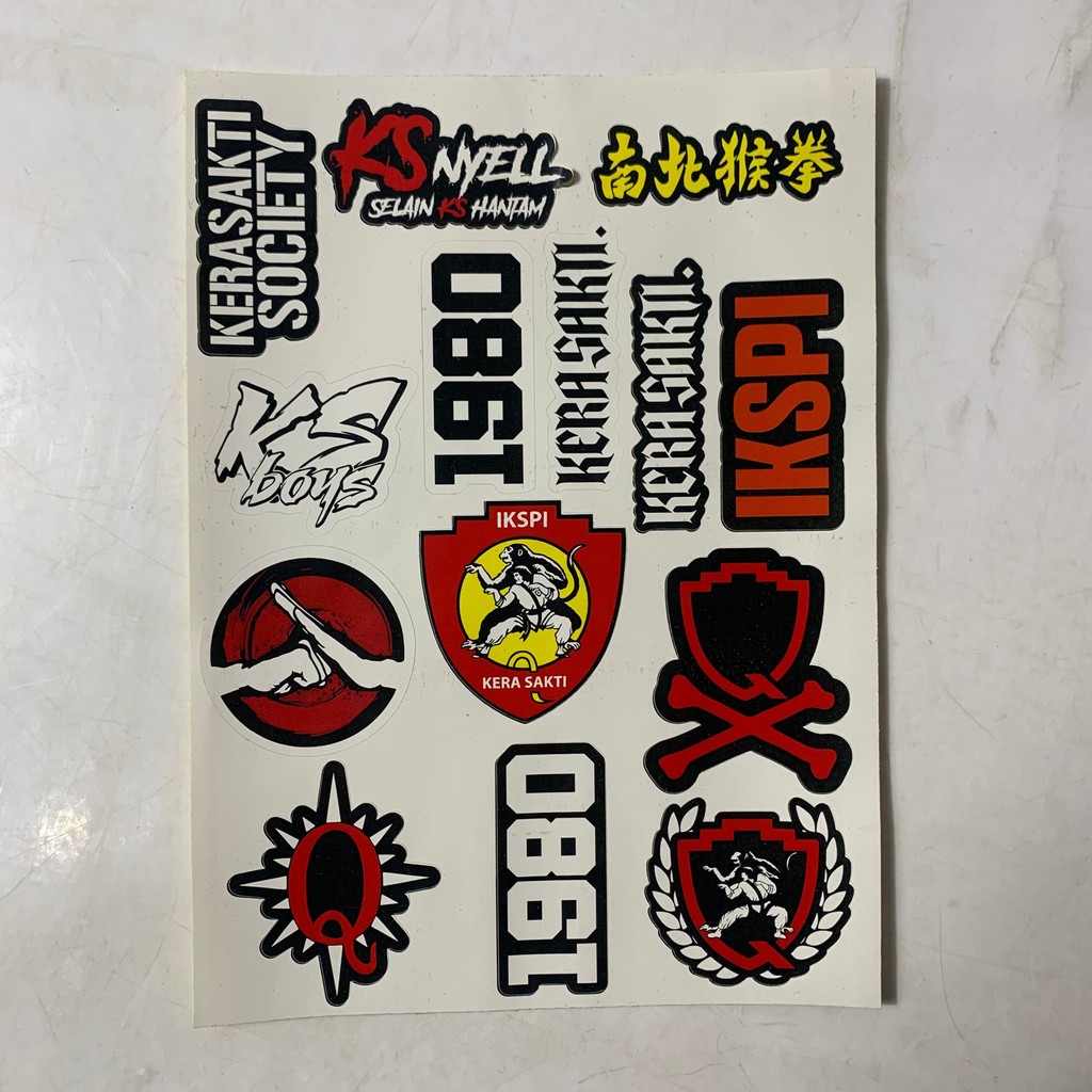 

Stiker IKSPI Isi 14 Pcs - Stiker Anti Air Cocok Digunakan Untuk Hiasan Helm