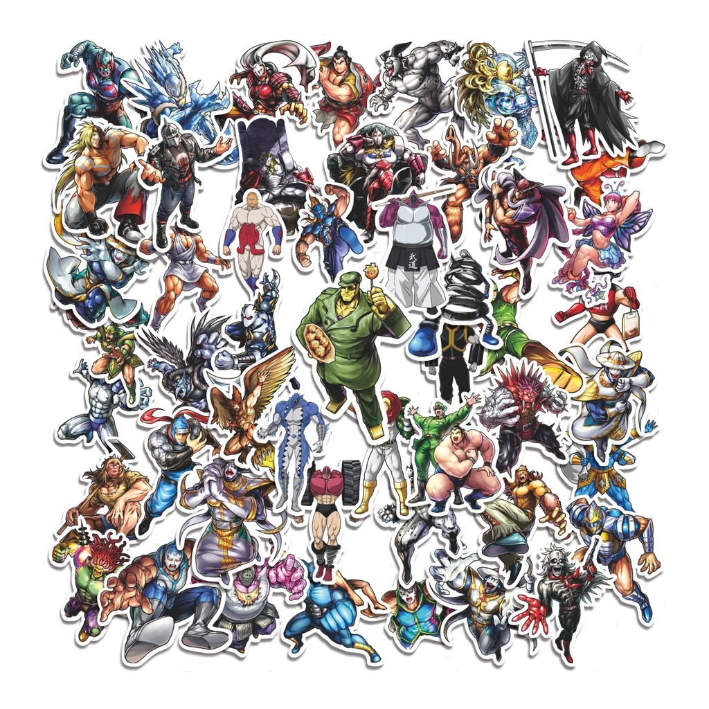 

COD 50 Pcs Stiker Muscle Returns Lucu Anti Air Untuk Dekorasi Notebook Sepeda Skateboard Handphone