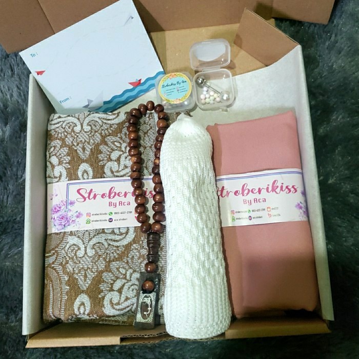 

[Terlaris] PARSEL RAMADAN SAJADAH HIJAB - PACK BIASA
