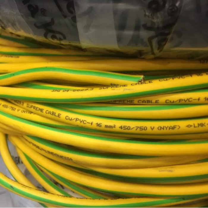 Kabel Nyaf 16mm Supreme Meteran