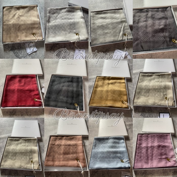 (READY STOK) TAPIS SQUARE by Buttonscarves - WISTERIA